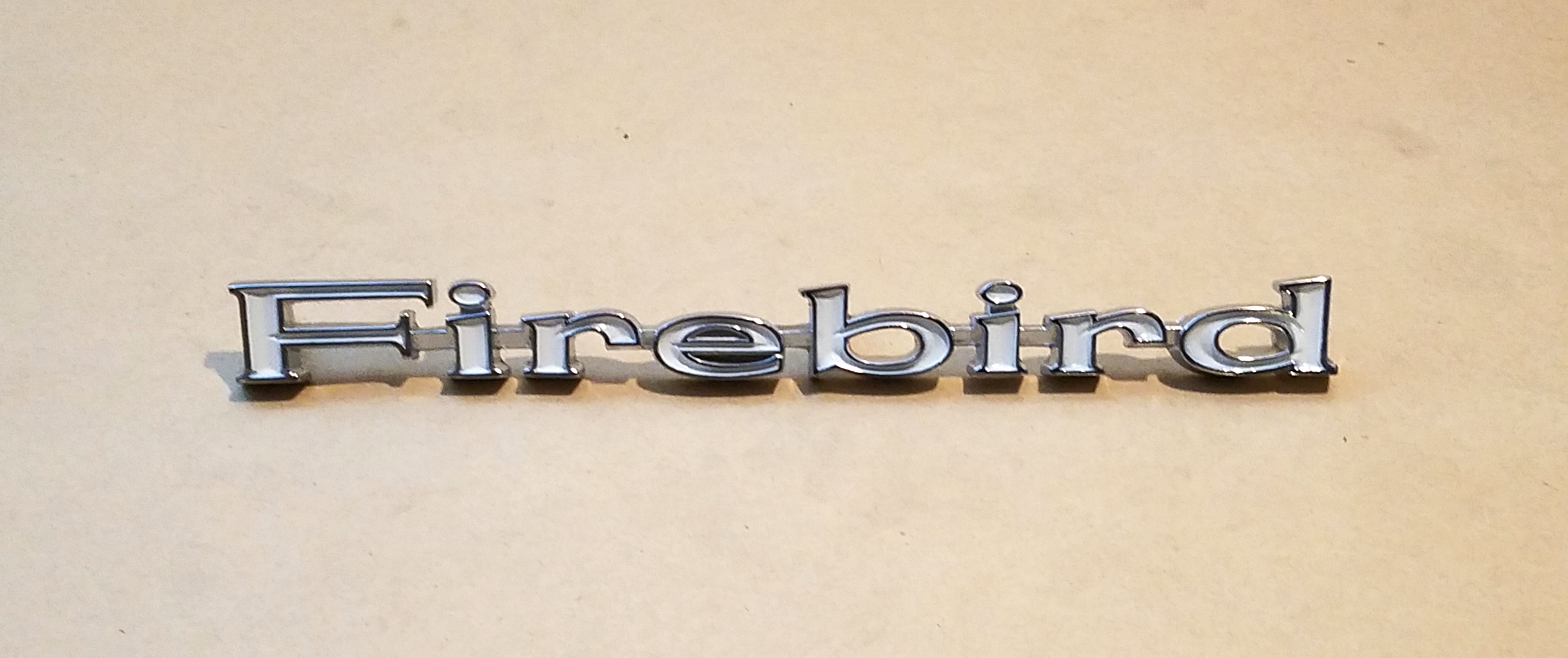 1969 Firebird Front Fender Script CPR Parts