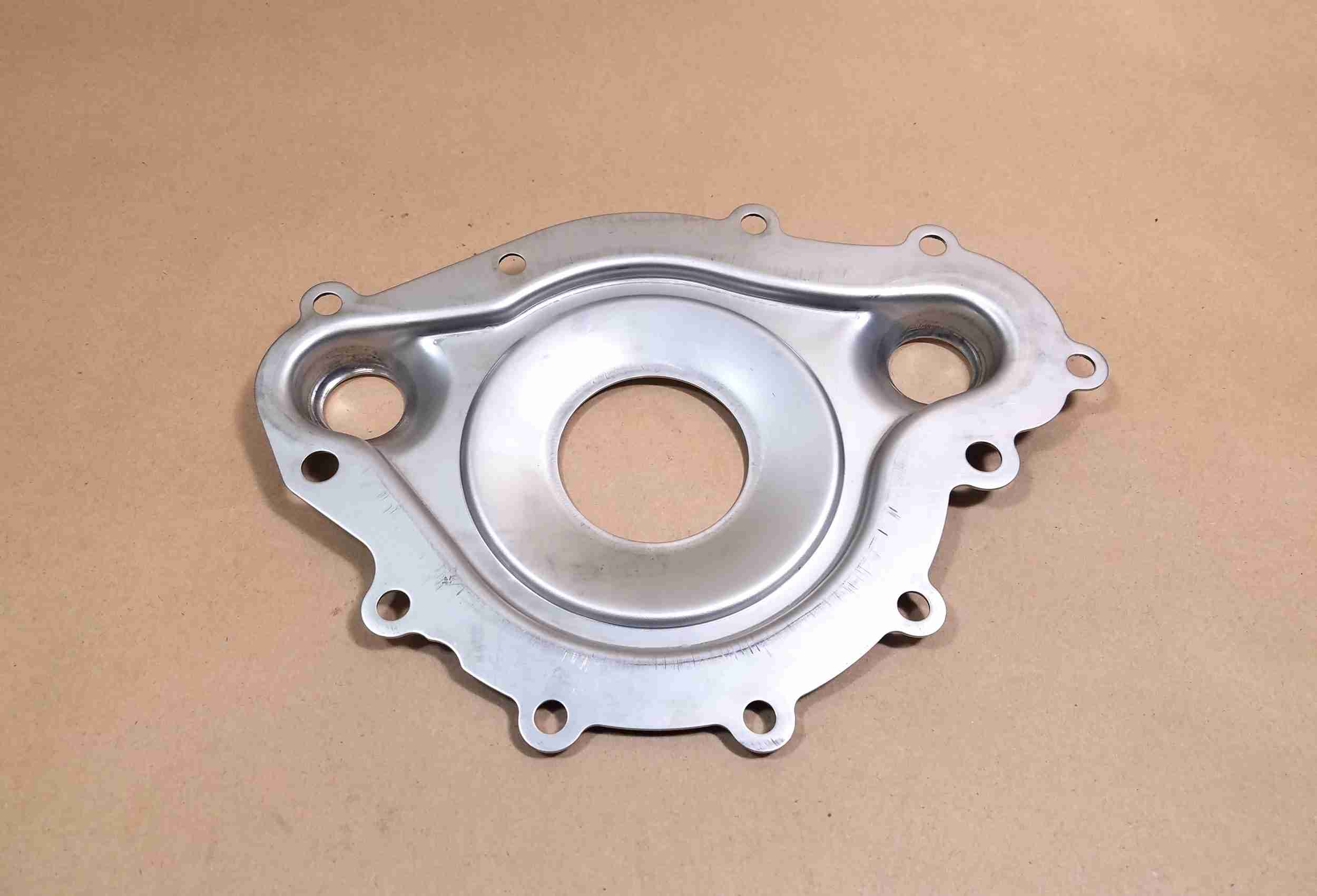 1969-79 Water Pump Divider Plate, 1969-74 All V8 exc 307, 1975 All V8 exc X, 1976 All A B F G V8, 1977-81 All 301W 301Y, 1977-78 All 350P 400, 1979 All 400, 1980-81 All 4.3S, 4.9T