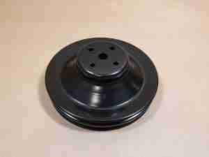 1969-70 Water Pump Pulley, 1969-70 All V8 w/ PS, no AC, 8'' diameter, replaces 9796060