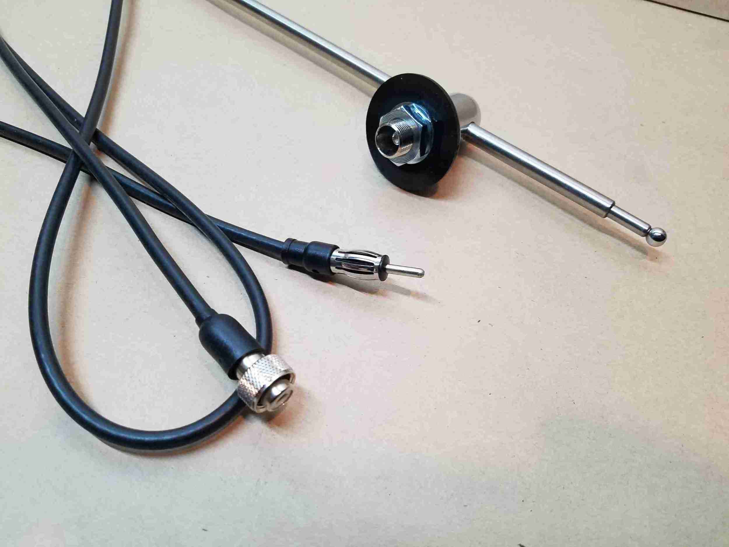 1926-40 Manual Side Mount Antenna Assembly - Image 2