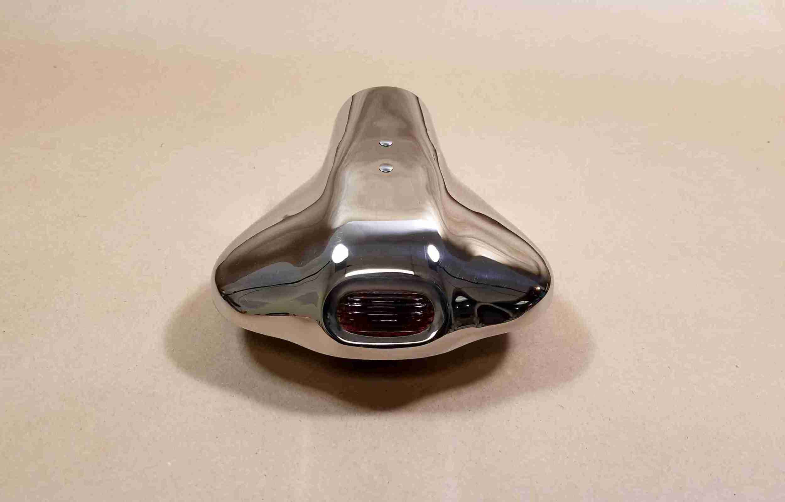 1926-56 Rocket Accessory Exhaust Pipe Deflector, stainless steel w/ jewel