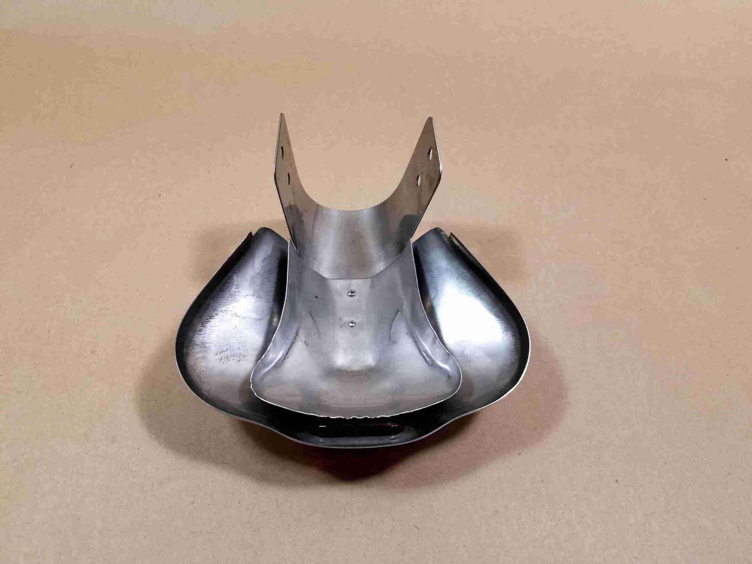 1926-56 Rocket Accessory Exhaust Pipe Deflector, stainless steel w/ jewel - Image 2