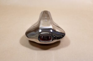1926-56 Rocket Accessory Exhaust Pipe Deflector, chrome w/ jewel