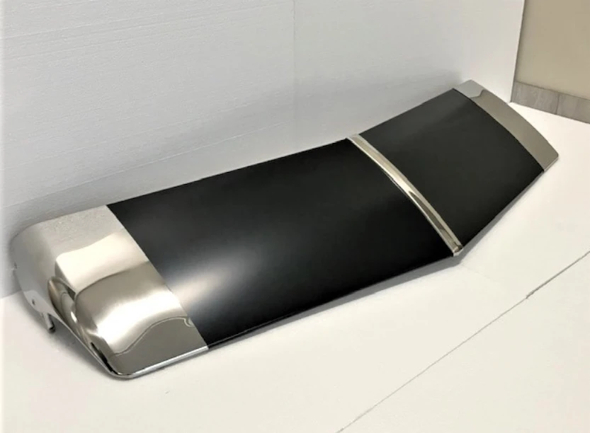 1937 1954 Steel Exterior Sunvisor with mounting hardware & instructions, Peckat Style . Allow 2-3 Weeks for Shipping - Image 2