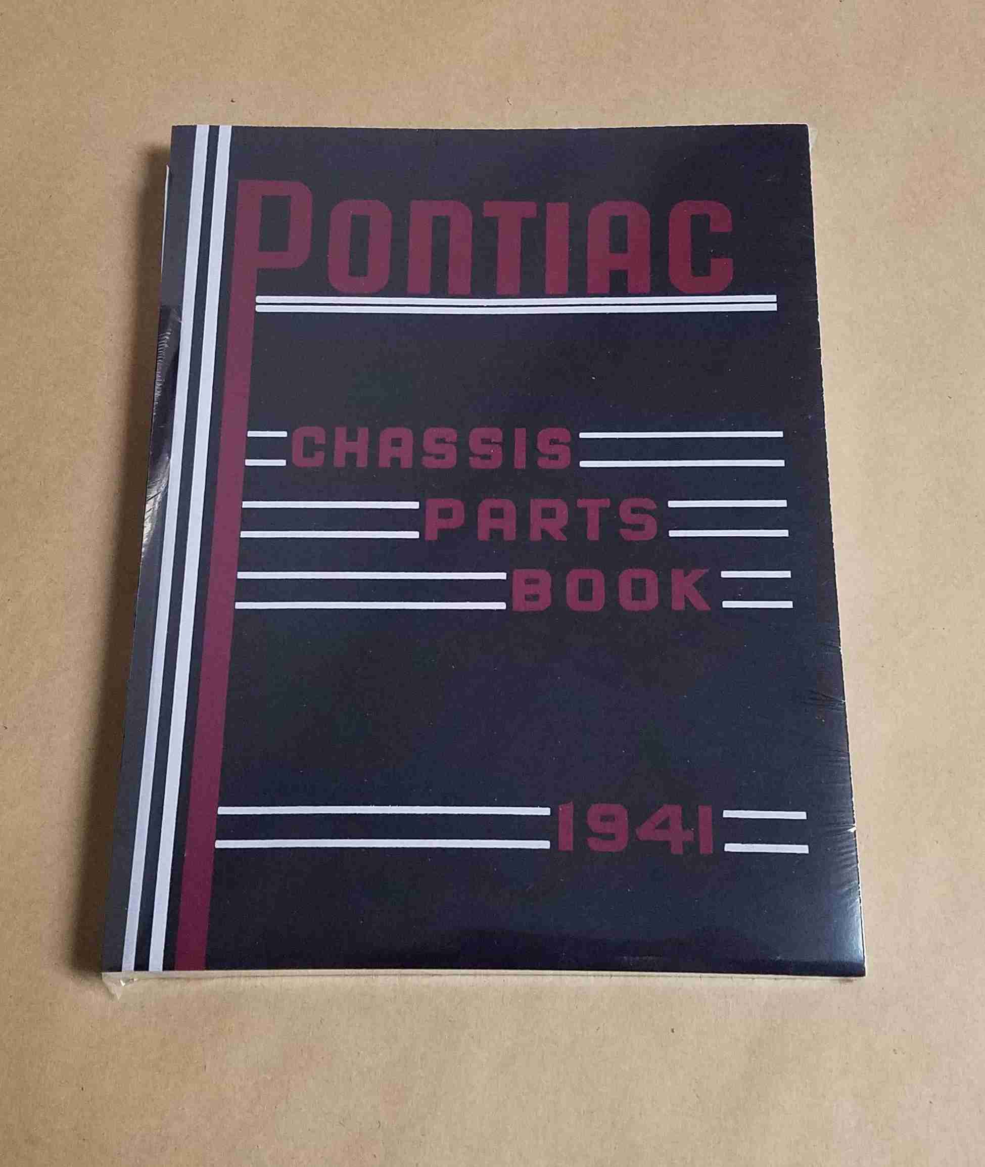 1937-41 Pontiac Parts Manual, bound