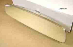 1956-64 Accessory Day/Night Rearview Mirror, plastic "Day/Night" flip tab, 10"x2 1/2", Fullsize