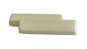 1965-67 A body front arm rest pads, Parchment