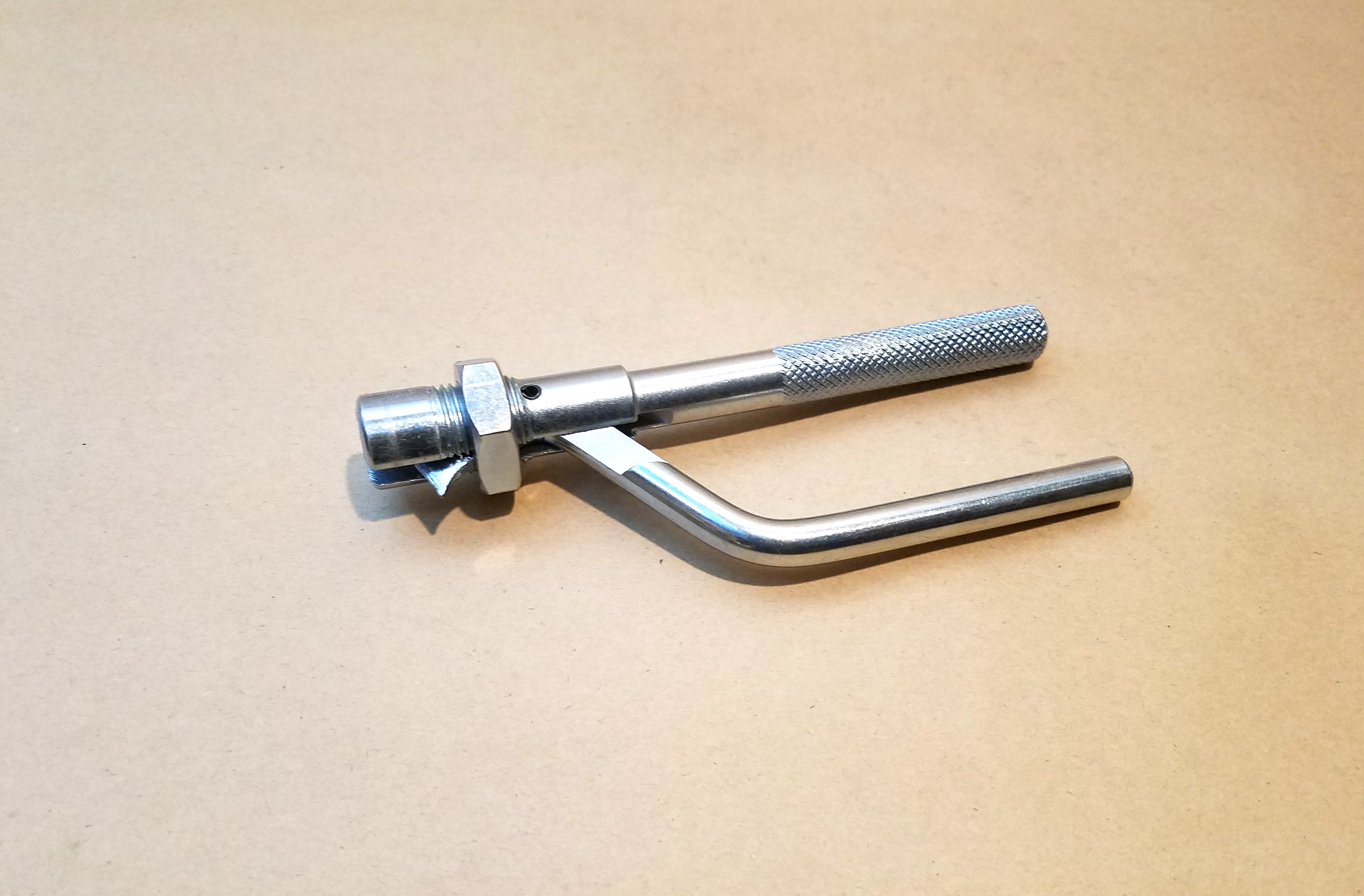 1926-48 Door & Trunk Handle Ferrule Installation Tool, rent for $12/10 days with $60 deposit or buy outright for $45