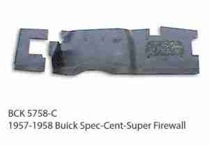 1957 1958 Buick Special Century & Super Firewall Pad 13 x 13 x 12 5 lbs