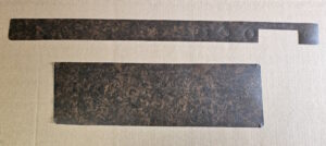 1968 Bonneville Dash without A/C, with Floor Shift Burl Vinyl 2 Piece Set