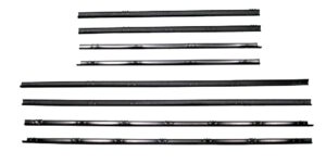1964 AUTHENTIC 8 Piece Felt Kit, Buick Special 2 Door Hardtop fuzzy
