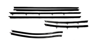 1968 AUTHENTIC 8 Piece Felt Kit With Special without Molding, Buick Skylark GS Convertible fuzzy