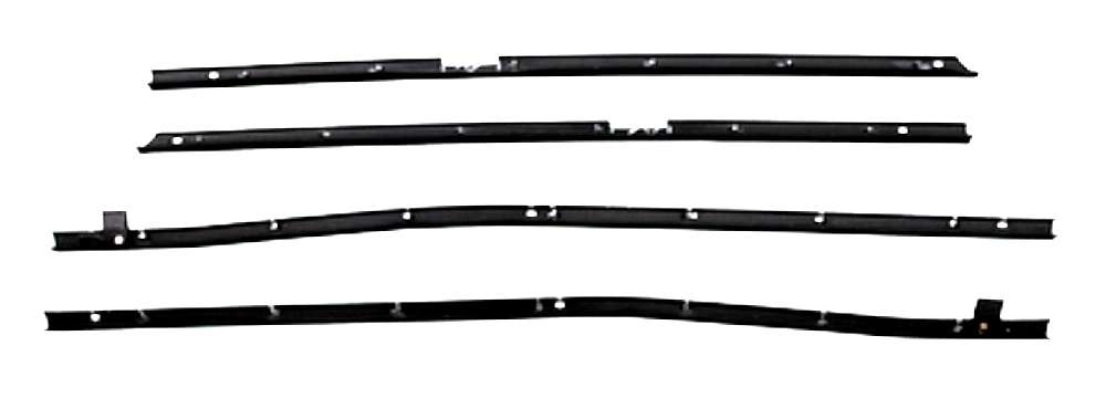 1965-66 AUTHENTIC Felt Kit Outers Only 4 Piece Set, Buick Wildcat 4 Door Hardtop fuzzy