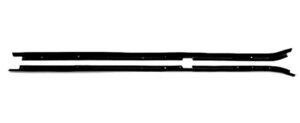 1981-88 AUTHENTIC Felt Kit With Special Molding Outers Only 2 Pieces, Buick Regal 2 Door fuzzy