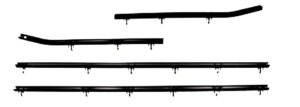 1967 AUTHENTIC 4 Piece Felt Kit Inners Only, Camaro & Firebird Convertible fuzzy