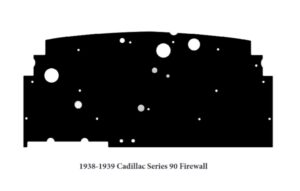 1938 1939 Cadillac Series 90 Firewall Pad