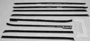 1965-66 AUTHENTIC 8 Piece Felt Kit, Cadillac Deville Convertible