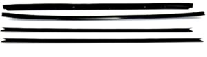 1974-76 felt kit With Fixed Back Glass 4 Piece, Cadillac Coupe Deville 2 Door Hardtop With Fixed Back Glass fuzzy