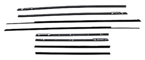 1963-64 AUTHENTIC 8 Piece Felt Kit, Cadillac 2 Door Hardtop fuzzy