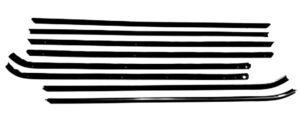 1969-70 AUTHENTIC 8 Piece Felt Kit, Cadillac 4 Door Hardtop fuzzy