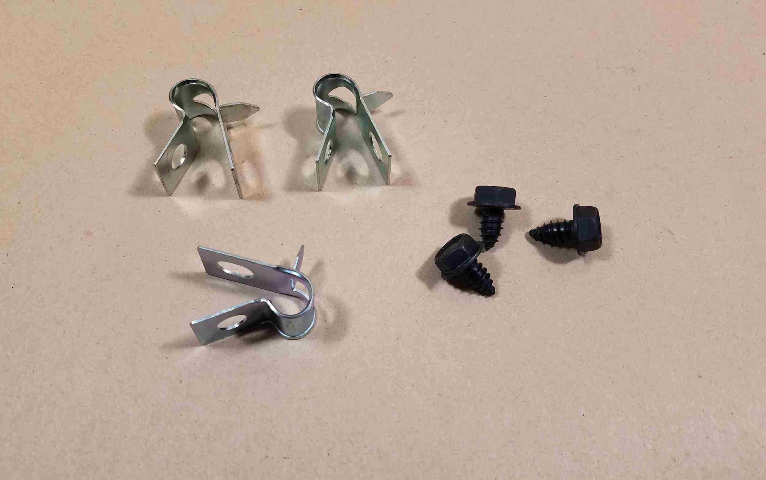 1975-81 Fuel Line clip Set 6pc 1975-81 Firebird