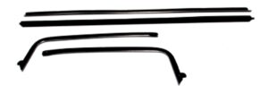 1970-72 AUTHENTIC 4 Piece Felt Kit, Chevy Chevelle Coupe Outers Only fuzzy