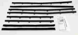 1966-67 AUTHENTIC 8 Piece Felt Kit, Chevy Chevelle 4 Door Sedan