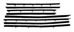 1966-67 AUTHENTIC 8 Piece Felt Kit, Chevy Chevelle 4 Door Hardtop fuzzy