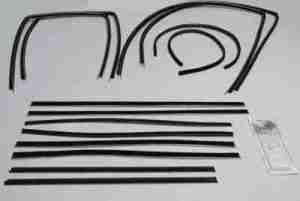 1967 AUTHENTIC 14 Piece Felt Kit, Chevy Impala 4 Door Sedan Superkit