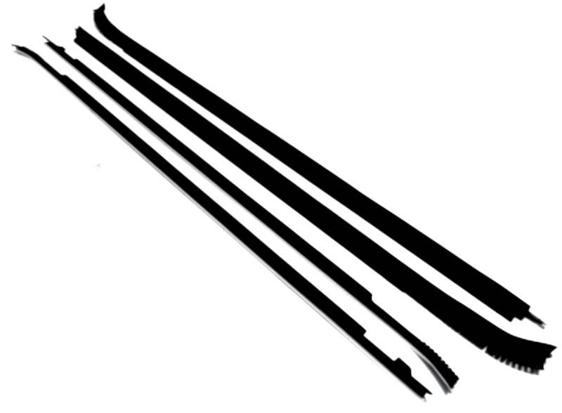 1984-87 AUTHENTIC 4 Piece Felt Kit, Chevy Caprice 2 Door Hardtop fuzzy