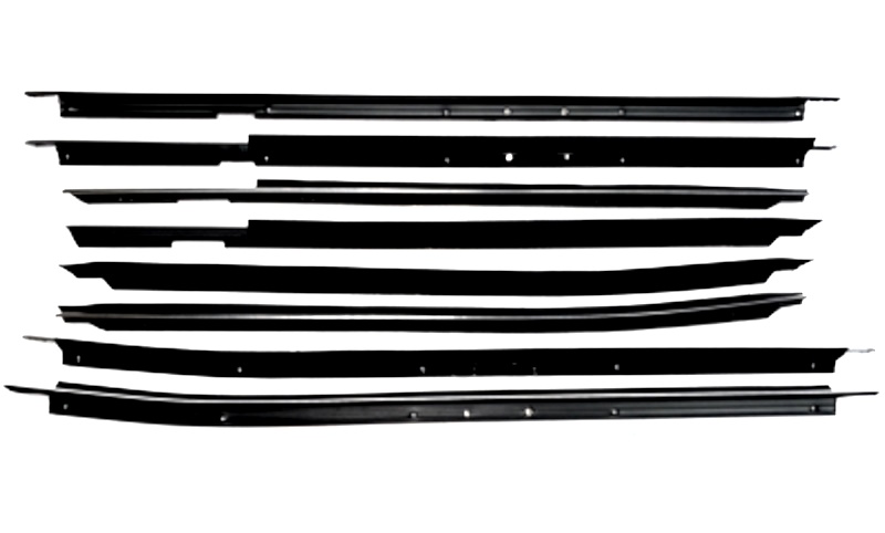1977-79 AUTHENTIC 8 Piece Felt Kit, Chevy Caprice 4 Door Sedan fuzzy