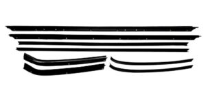 1971-73 REPLACEMENT 8 Piece Felt Kit, Chevy Impala 2 Door Sport Coupe fuzzy