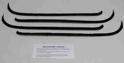 1955-59 AUTHENTIC 4 Piece Felt Kit With No Vent Window, G.M. Chevy Truck