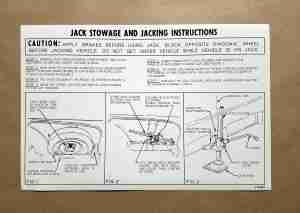 1958 Jack Instruction Card, on card: 5763964