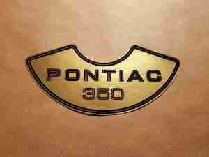 1970 Decal 350 Air Cleaner GM