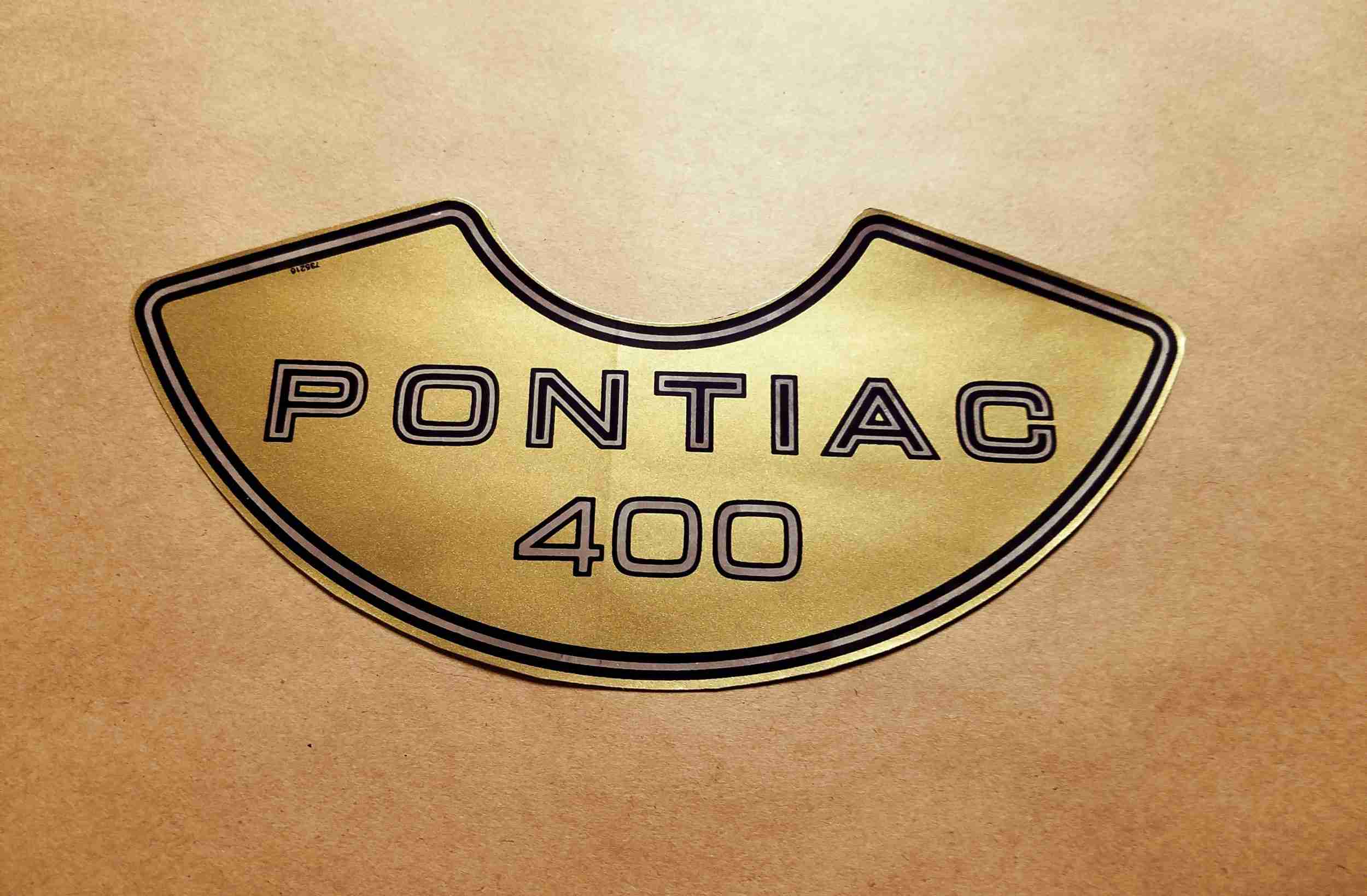 1970 PONTIAC 400 A.C.D.