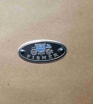 1949-81 "Body by Fisher" Door Sill Plate Decal