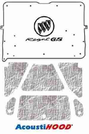 1984-87 Buick Regal Under Hood Cover with G-080 Regal GS
