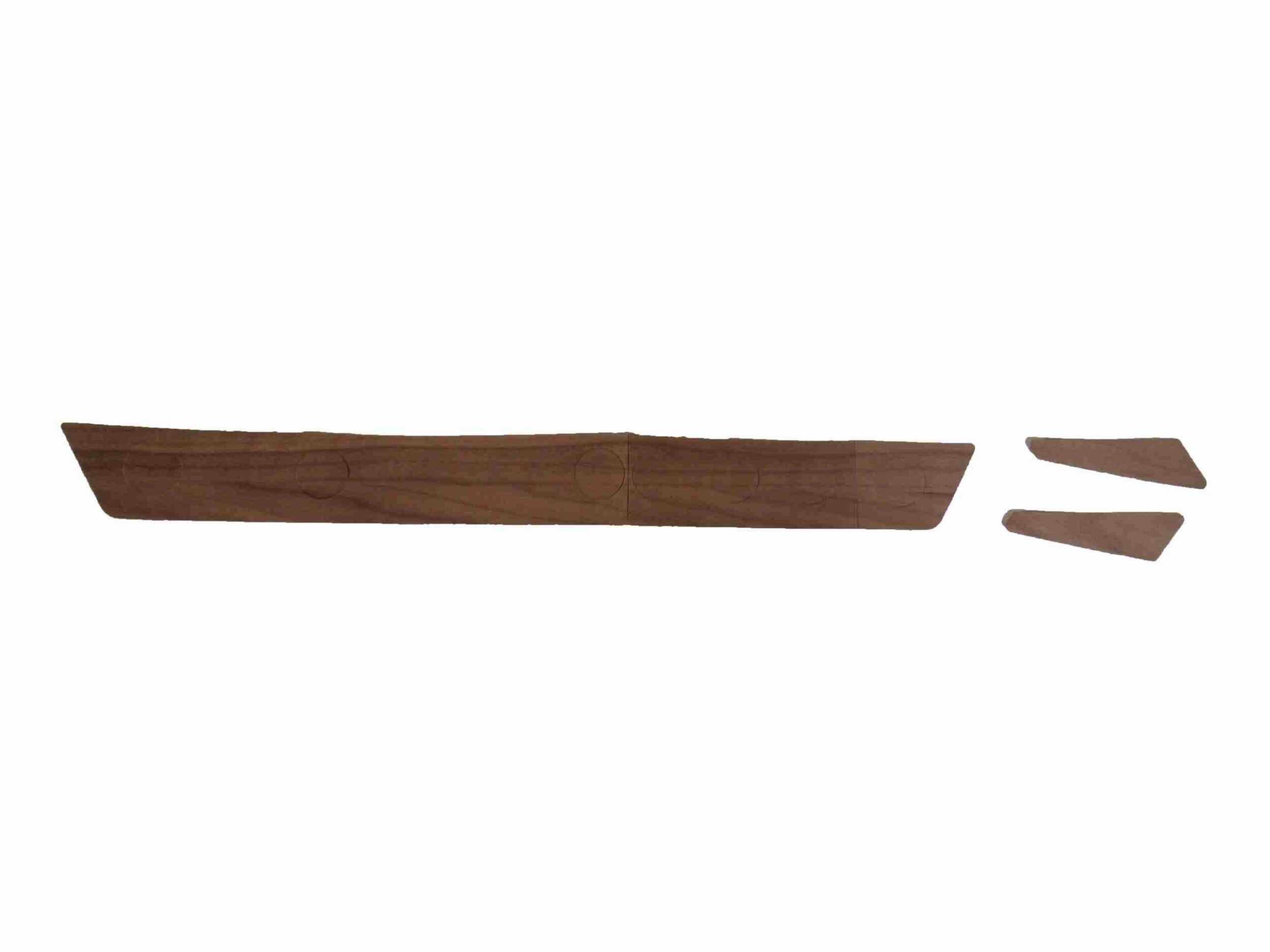 1963 Grand Prix Dash w/Console Shift Wood Veneer 5pc No Adhesive