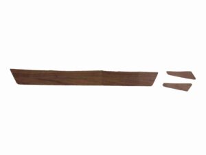 1963 Grand Prix Dash w/Console Shift Wood Veneer 5pc No Adhesive