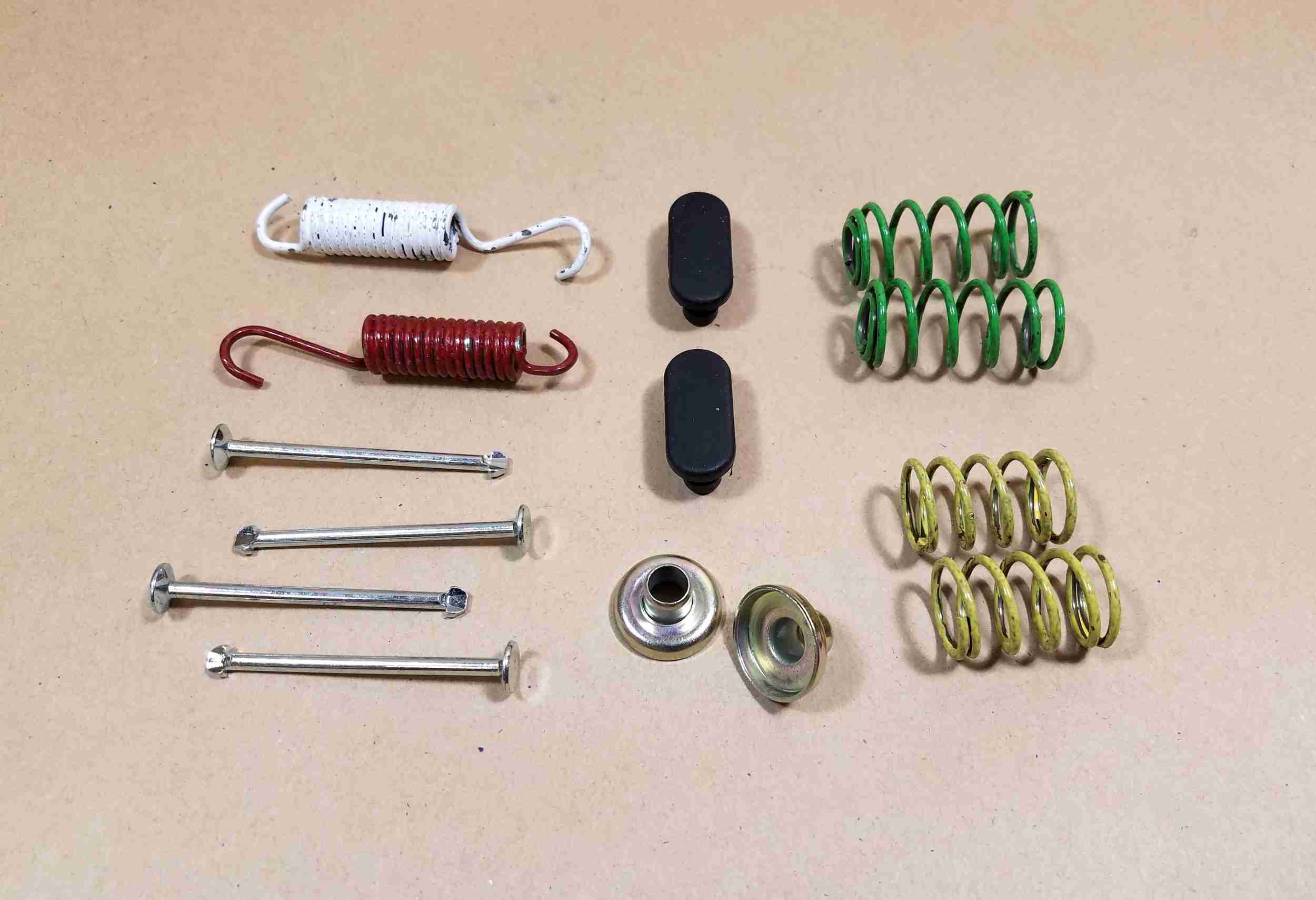 1964-72 Front Brakes Hardware Kit, 1964-72 All A body