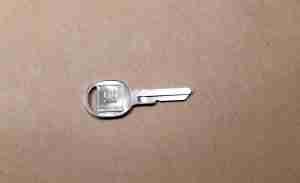 1968-80 Key Blank Round Head GM 1968 1972 1976 &1980