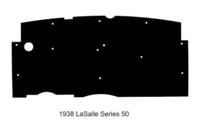 1938 Lasalle Series 50 Firewall Pad