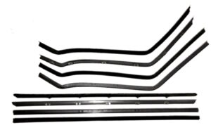 1958 AUTHENTIC 8 Piece Felt Kit, Chevy Biscayne 2 Door Sedan fuzzy