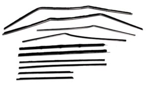 1958 AUTHENTIC 10 Piece Felt Kit, Chevy Bel Air 4 Door Hardtop fuzzy