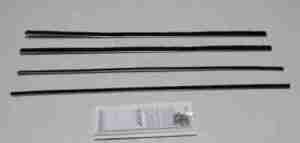 1959-60 AUTHENTIC 4 Piece Felt Kit, Chevy El Camino