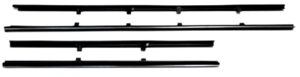 1961-64 AUTHENTIC 4 Piece Felt Kit, Chevy Bel Air & Biscayne 2 Door Sedan Outers Only fuzzy