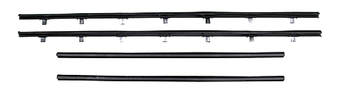 1961-62 AUTHENTIC 4 Piece Felt Kit, Chevy Bel Air 4 Door Wagon Outers Only fuzzy