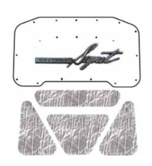 1964 1965 Plymouth Valiant Under Hood Cover with MA-005 Signet