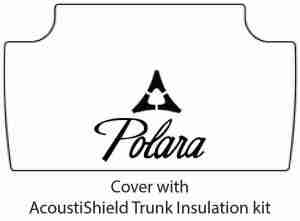 1962-64 Dodge Polara Trunk Rubber Floor Mat Cover with MB-085 Polara